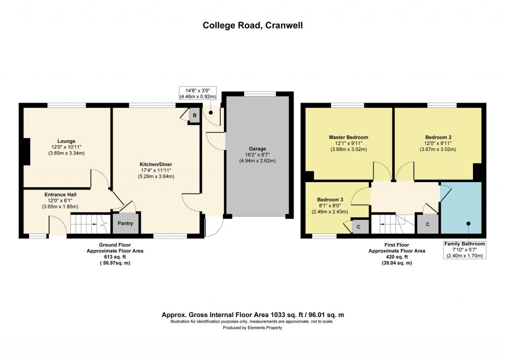 Floorplans For College Road, Cranwell Village