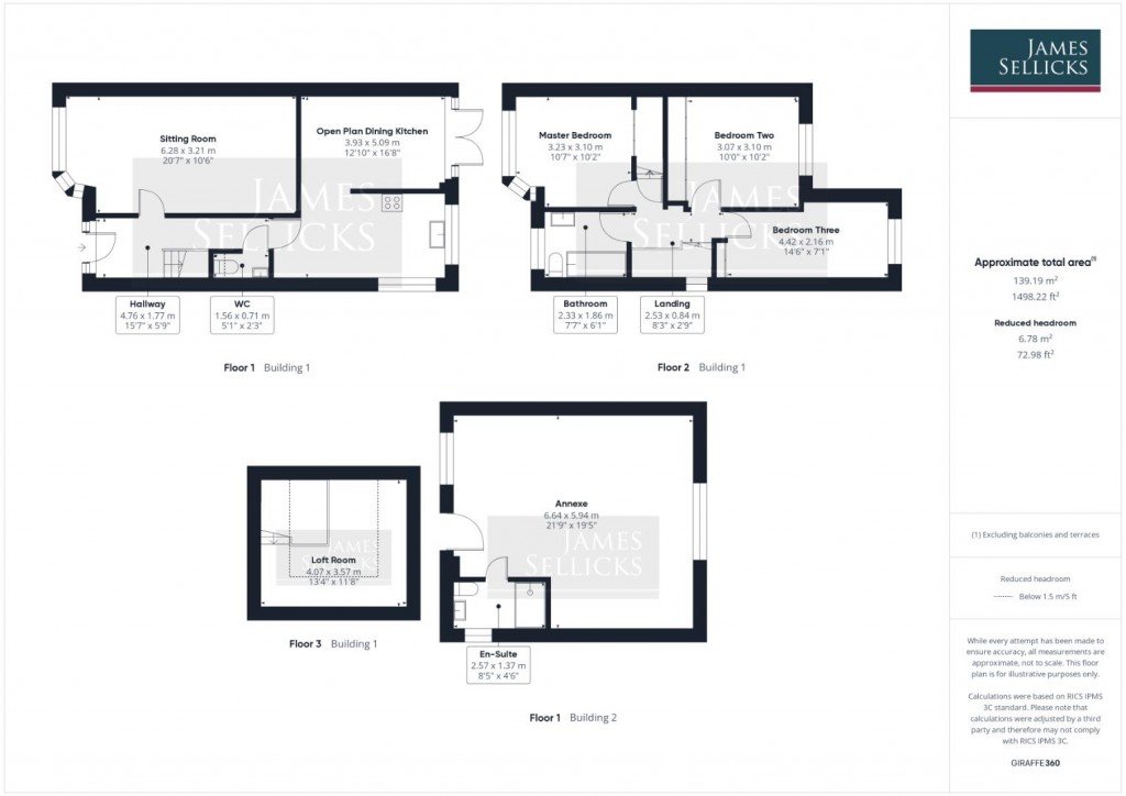 Floorplans For 4 bedrooms, including annexe - Lynmouth Road, Humberstone, Leicestershire