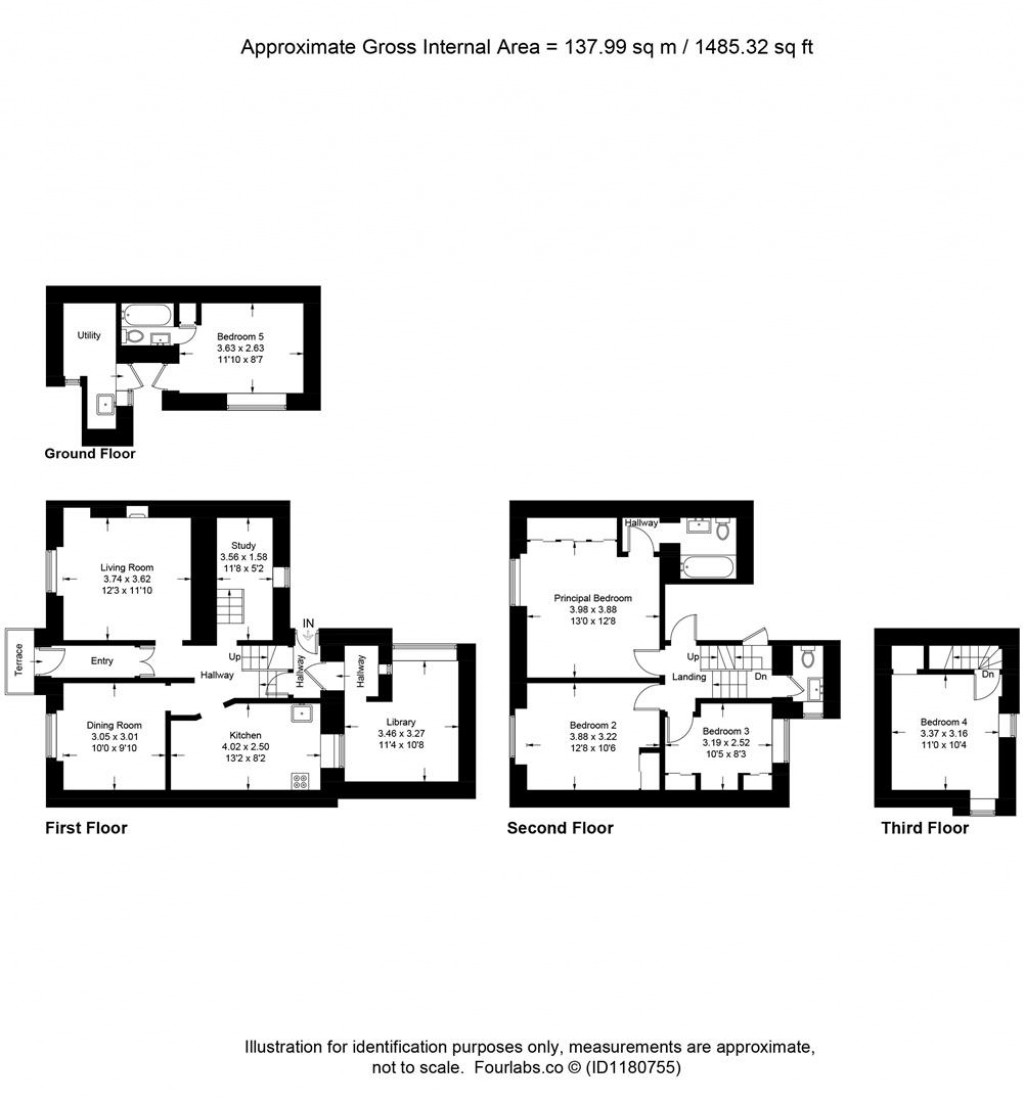 Floorplans For Regent Square, Penzance