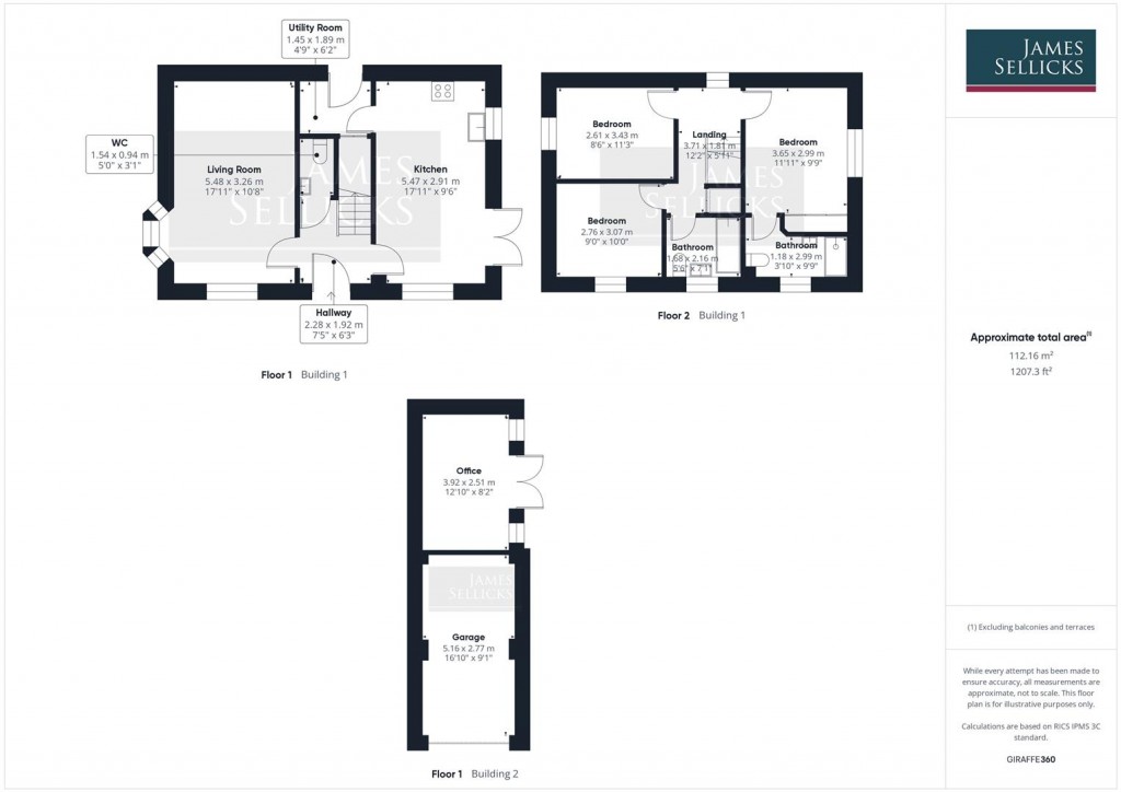 Floorplans For Furrow Way, Great Glen, Leicestershire