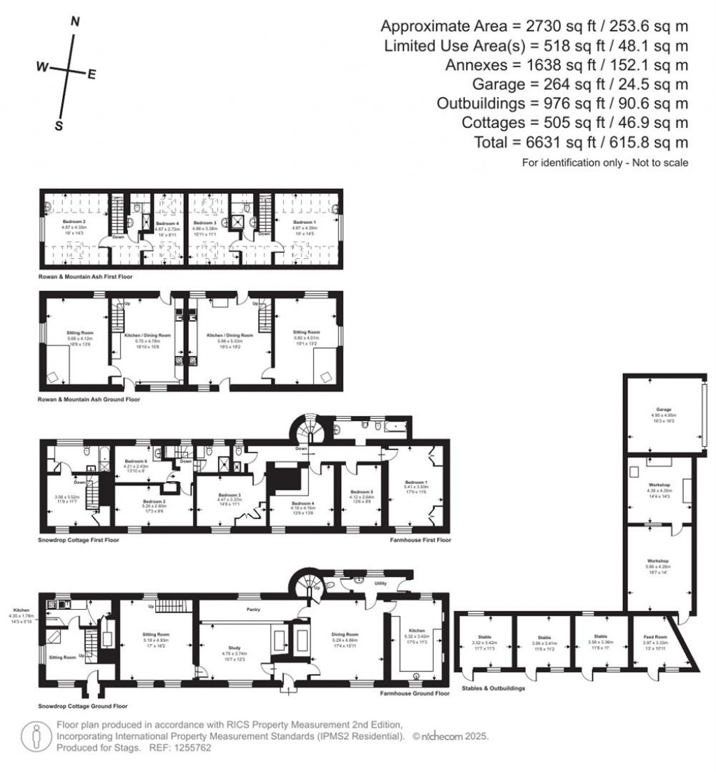 Floorplans For Exford, Minehead