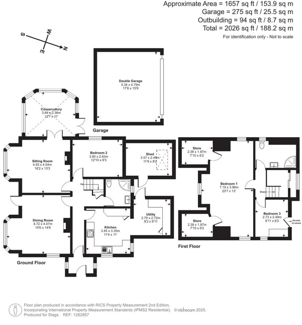 Floorplans For West Cliff Road, West Bay, Bridport