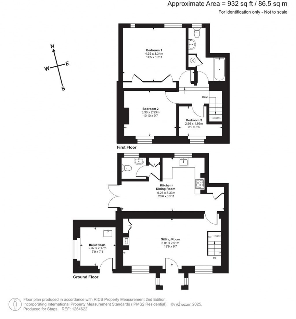 Floorplans For Halwill Cottages, Shebbear, Beaworthy
