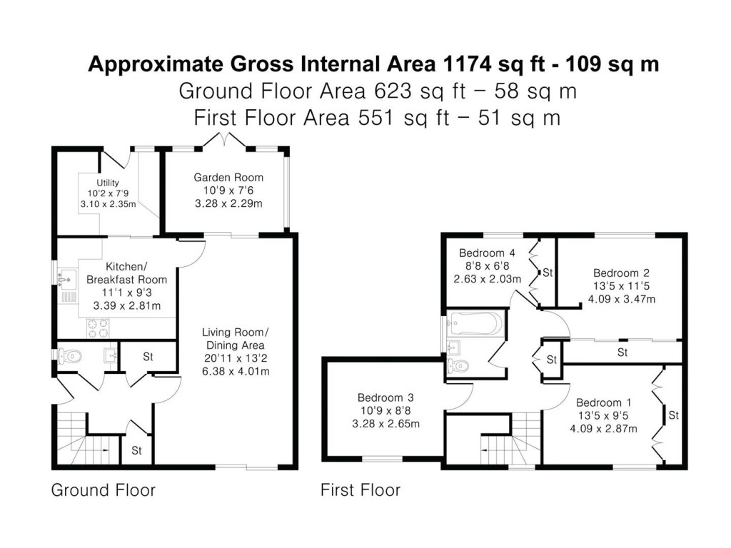 Floorplans For Thurlow Place, Haverhill