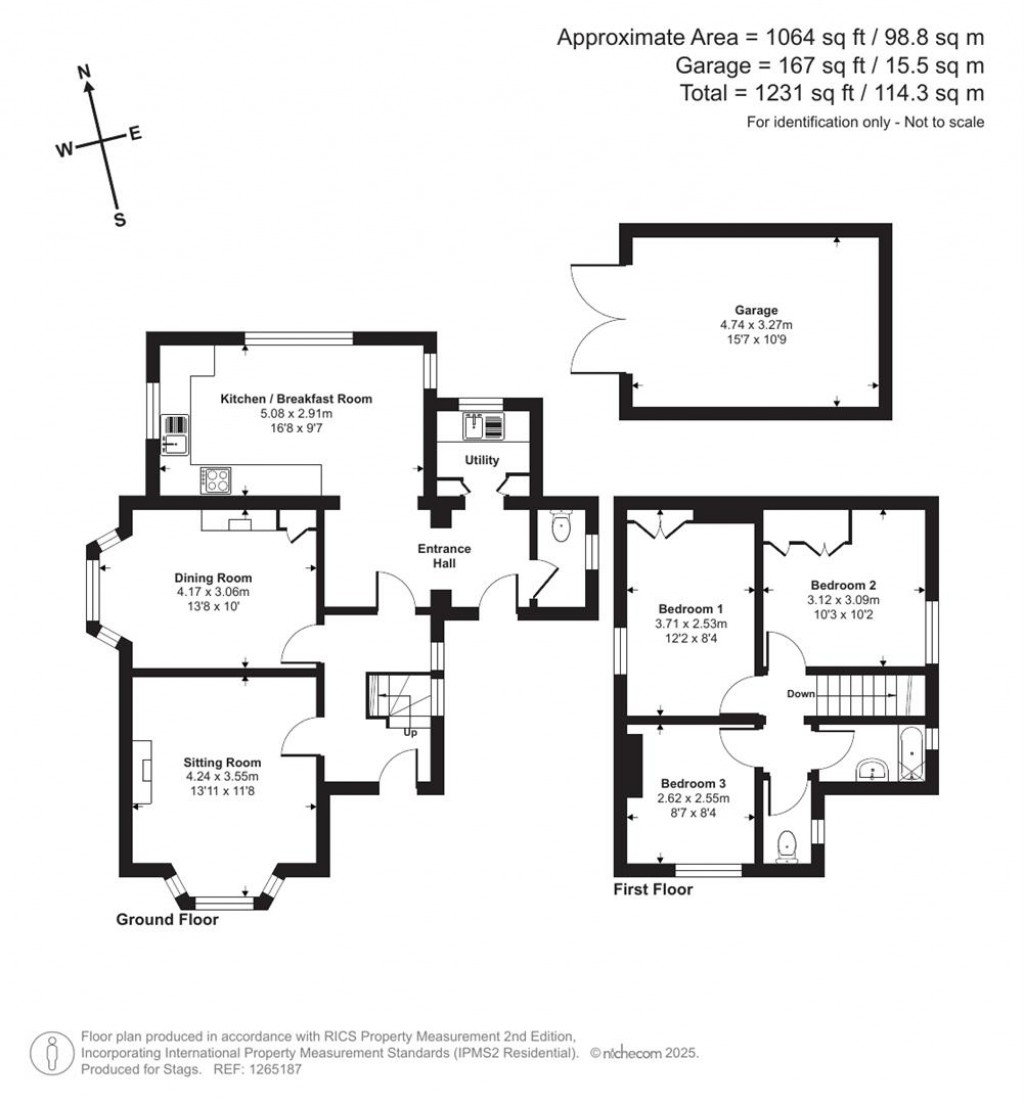 Floorplans For East Street, Martock