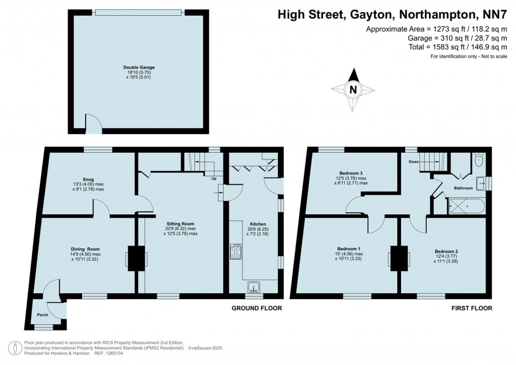 Floorplans For High Street, Gayton, NN7
