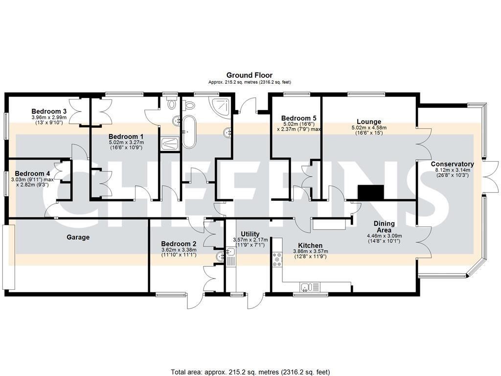 Floorplans For Holmes Lane, Soham, Ely