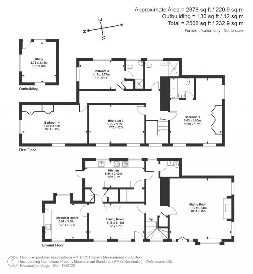 Floorplans For Combpyne, Axminster