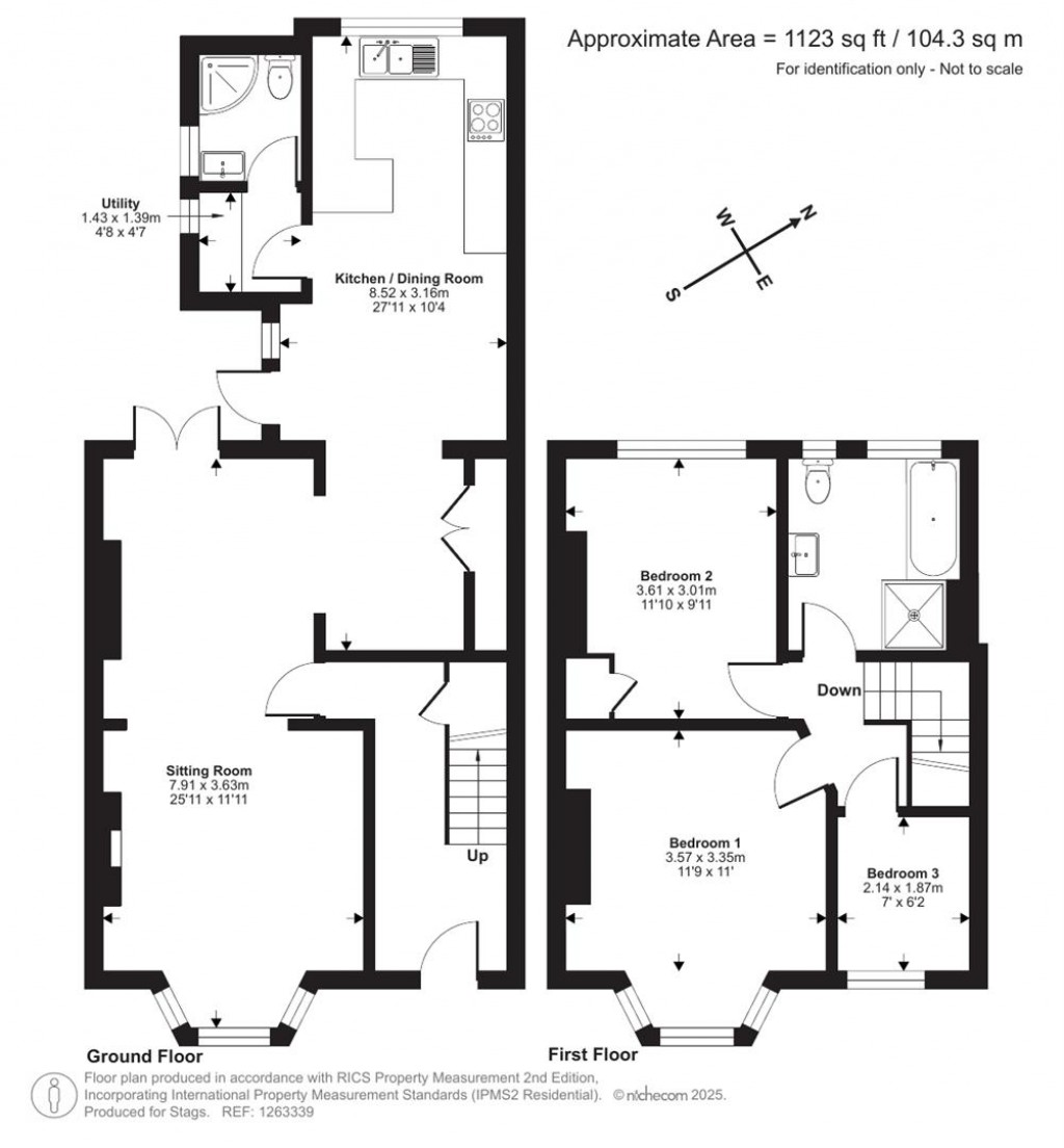 Floorplans For Glynn Road, Padstow