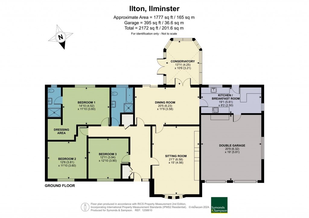 Floorplans For Bullens Close, Ilton, Ilminster