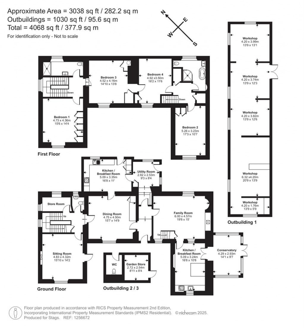 Floorplans For St. Dominick, Saltash