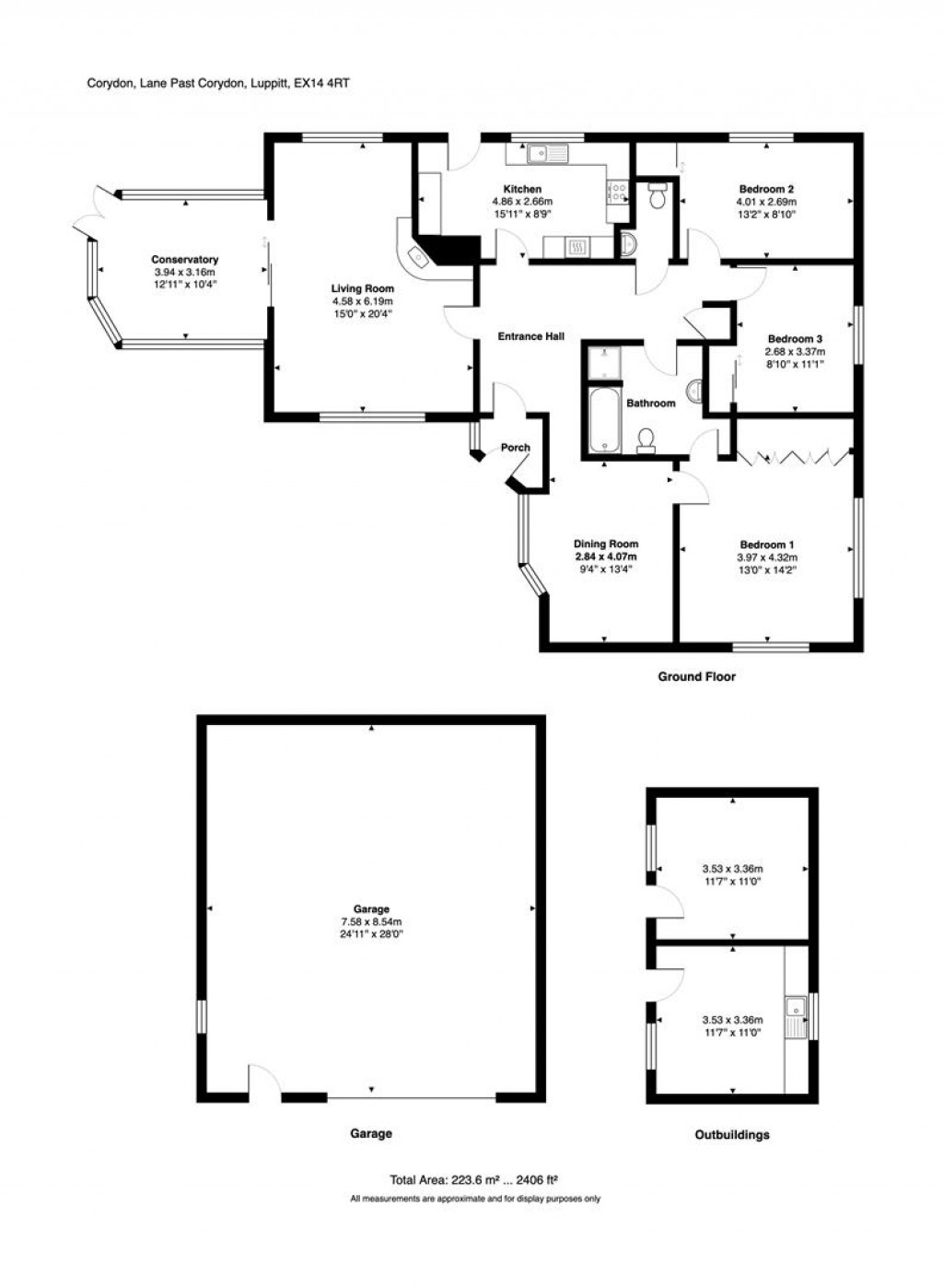 Floorplans For Luppitt, Honiton