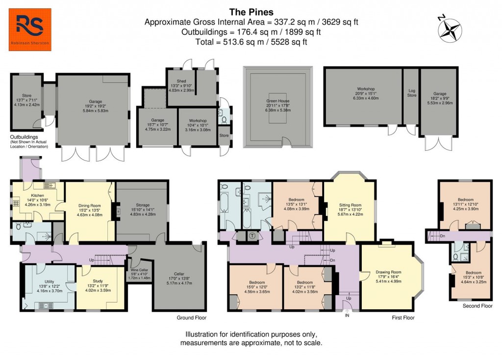 Floorplans For Upperton, Brightwell Baldwin, Watlington