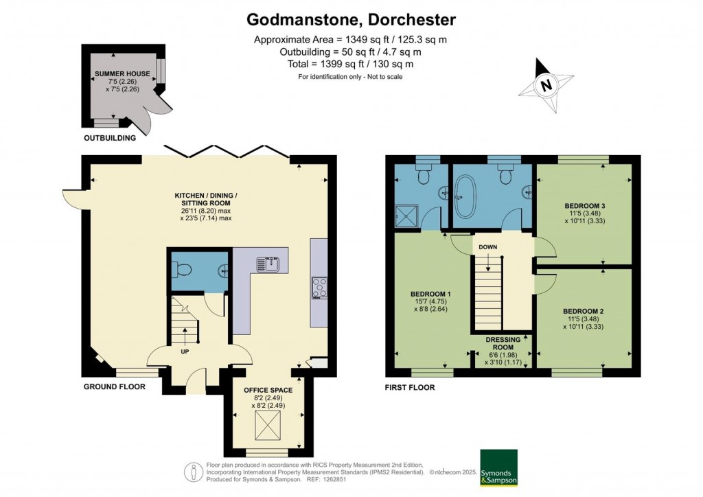 Floorplans For Godmanstone, Dorchester