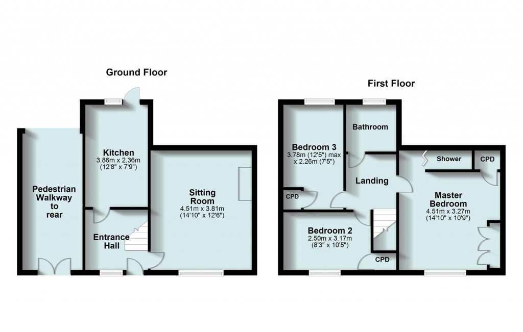 Floorplans For North Street, Swinford, Lutterworth, LE17