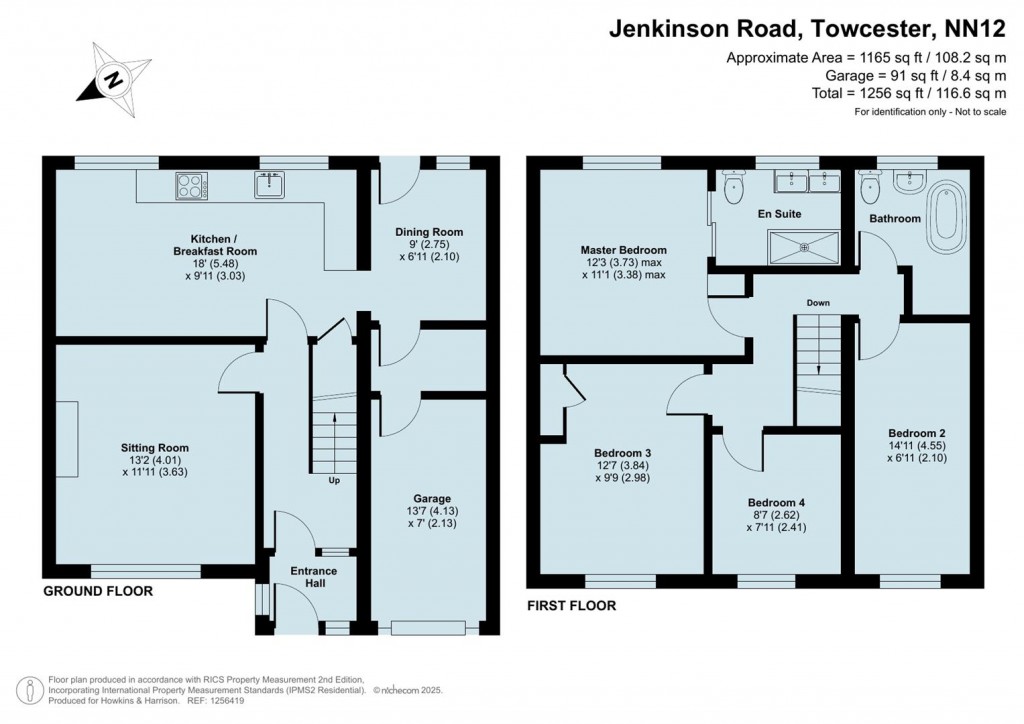 Floorplans For Jenkinson Road, Towcester, NN12