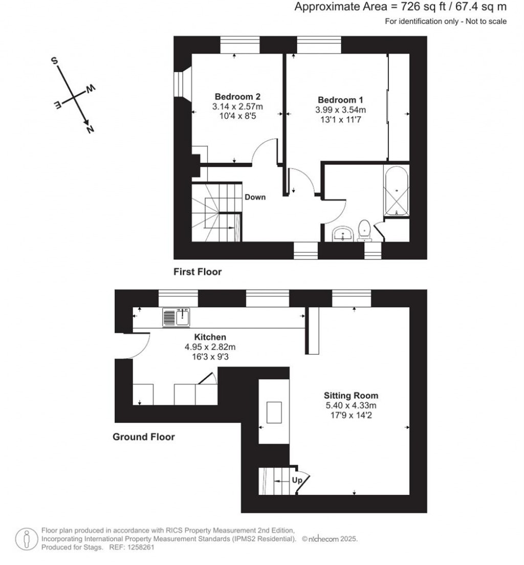 Floorplans For Church Road, Trull, Taunton