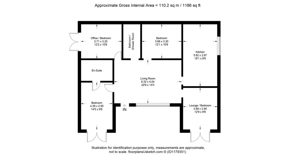 Floorplans For Saunton Road, Braunton