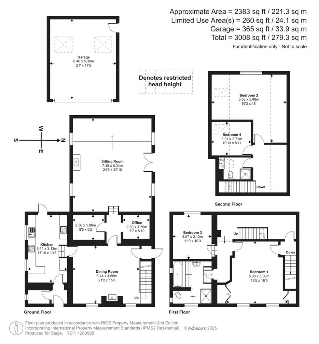 Floorplans For Woolsery, Bideford