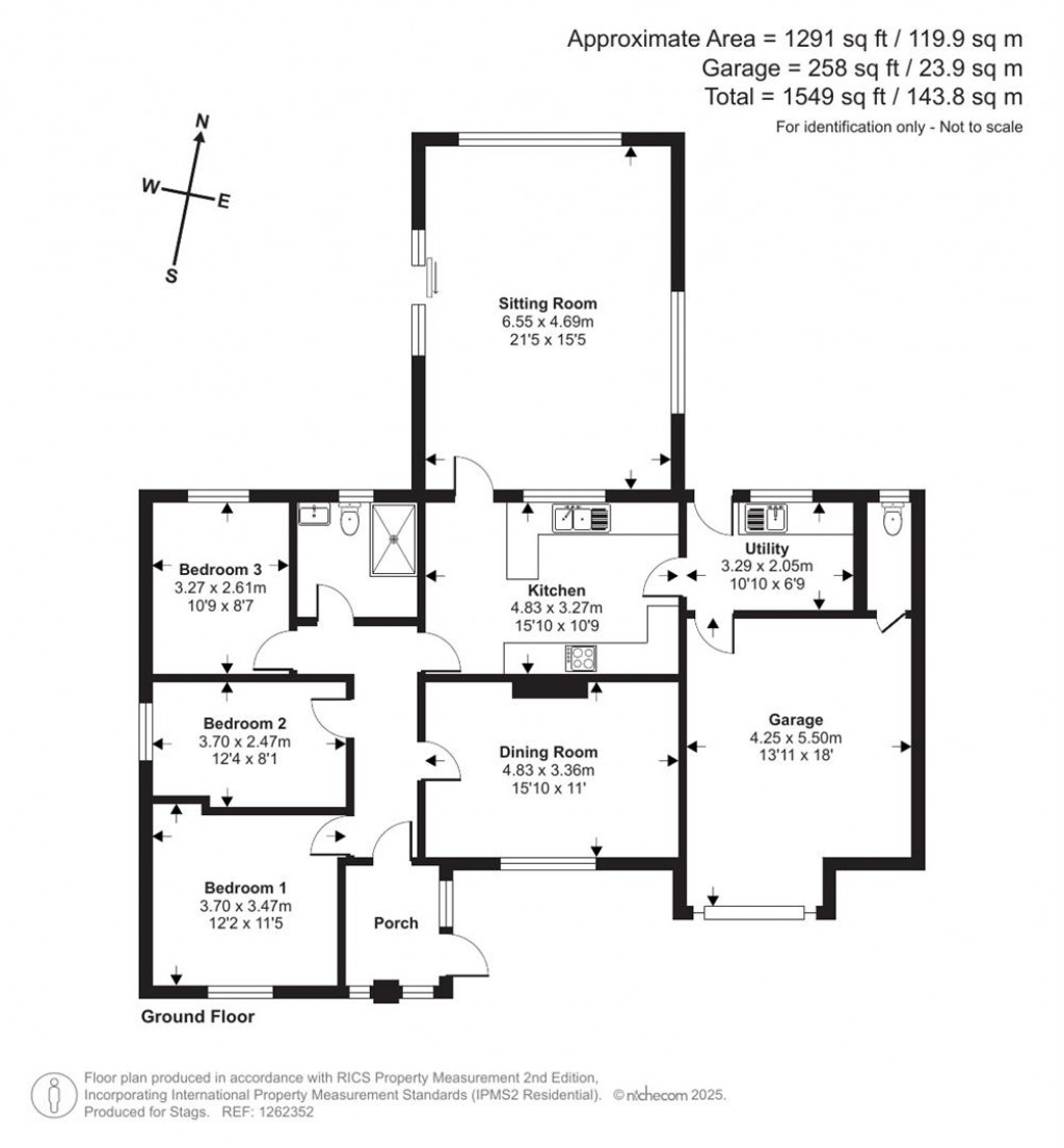Floorplans For Harton Cross, Hartland, Bideford