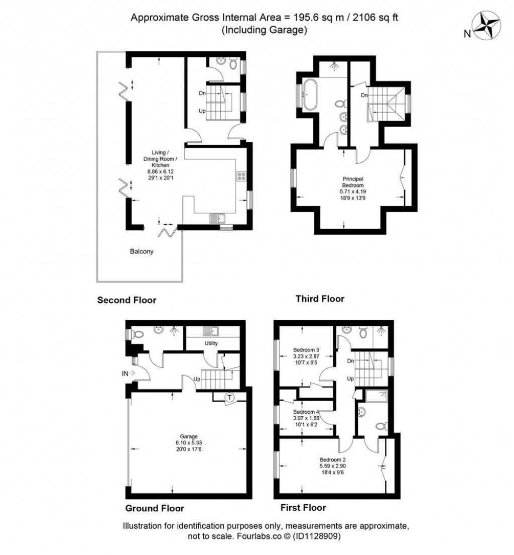 Floorplans For Battery Hill, Portreath, Redruth