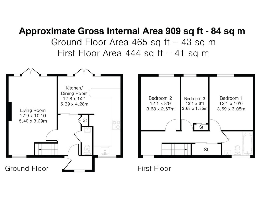 Floorplans For Elmdon Place, Haverhill