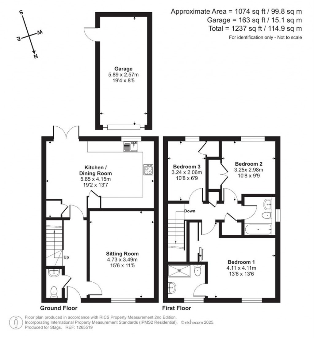 Floorplans For Shepherd Close, Yeovil