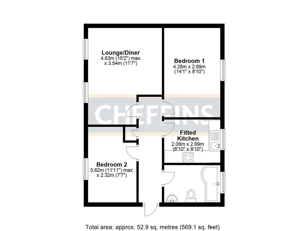 Floorplans For Missin Gate, Ely