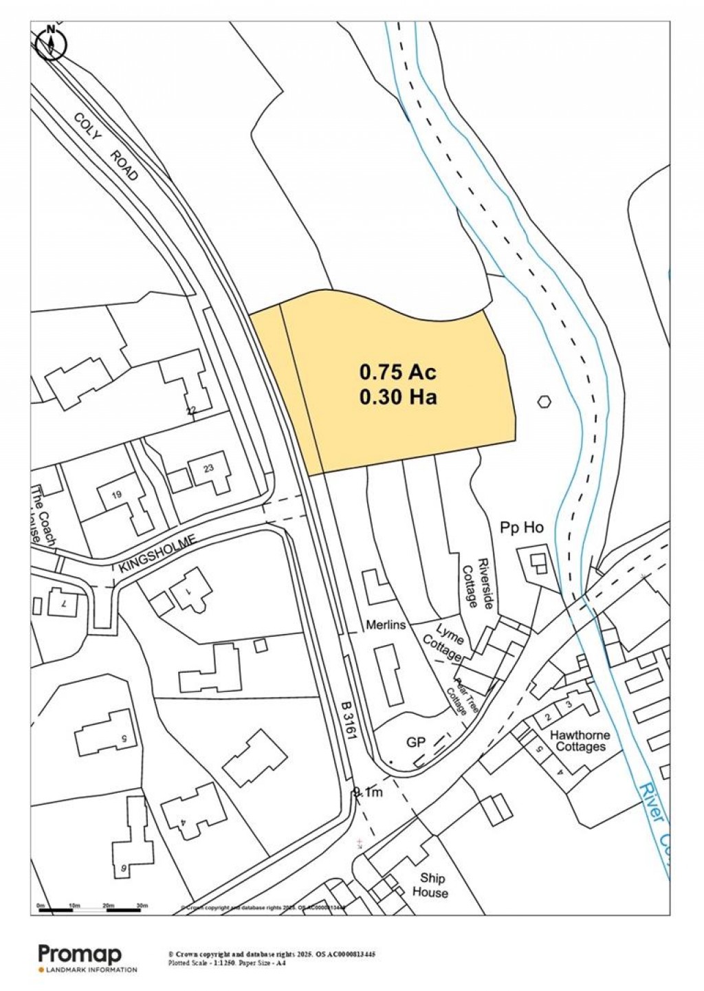 Floorplans For Land at Coly Road, Colyford, Colyton