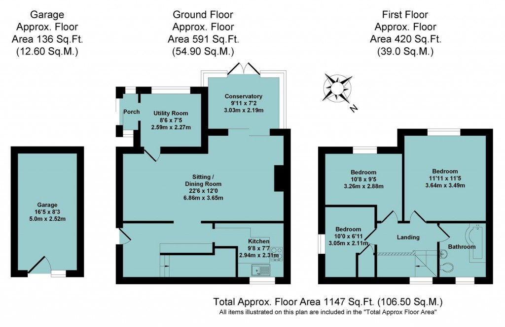 Floorplans For Arbury Banks, Chipping Warden, Banbury