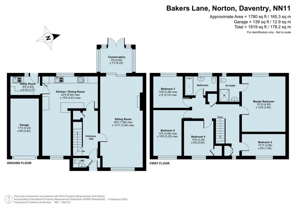 Floorplans For Bakers Lane, Norton, Daventry, NN11