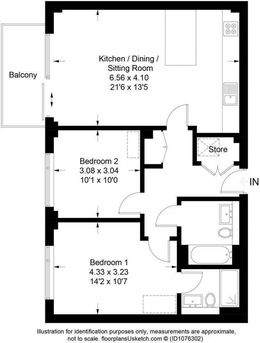 Floorplans For Youngman Place, Taunton