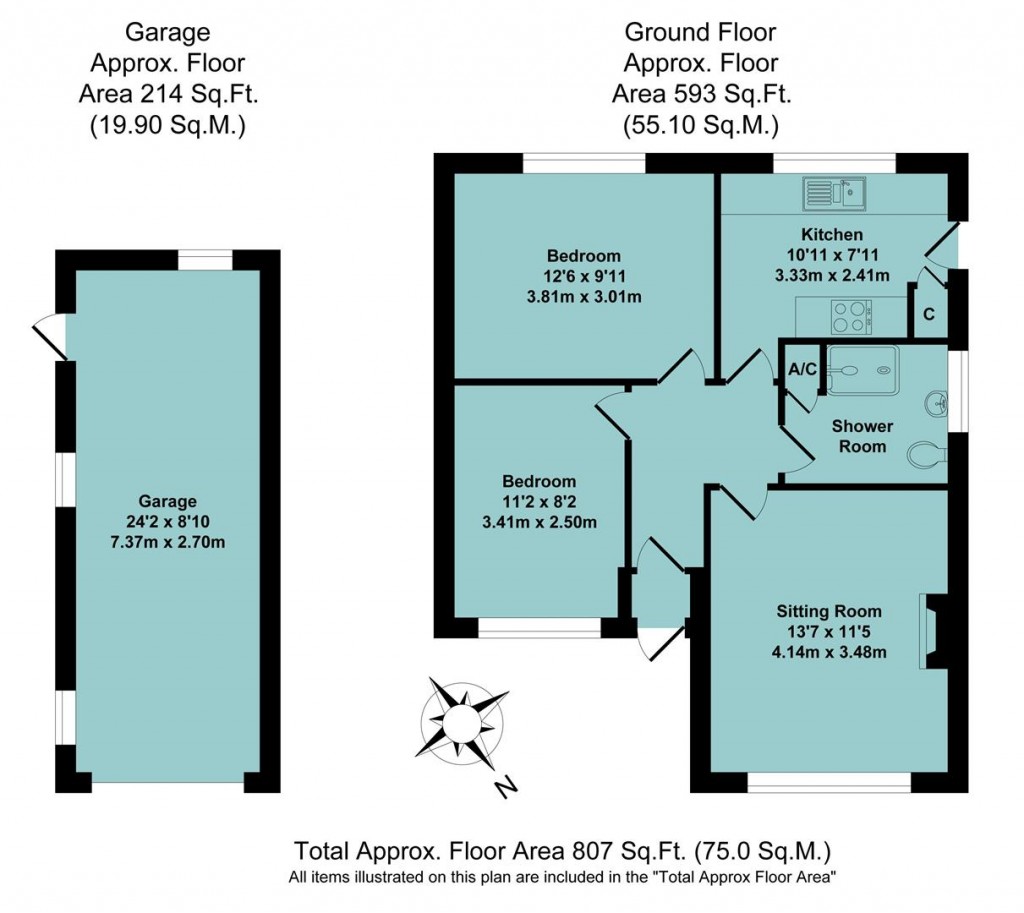 Floorplans For Oakland Road, Banbury