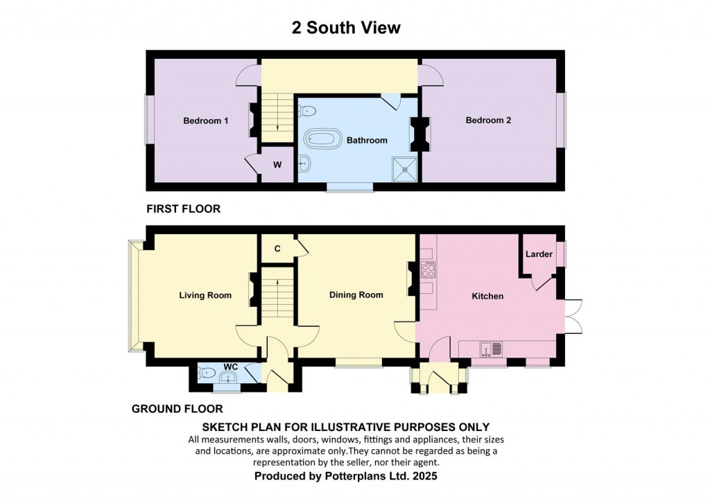 Floorplans For Freshwater, Isle of Wight