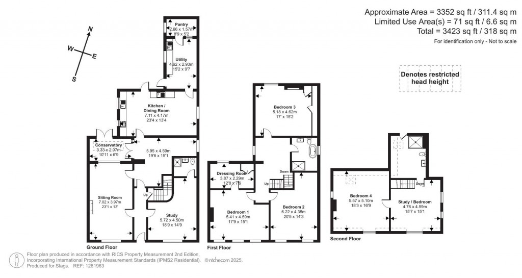Floorplans For East Street, Bridport