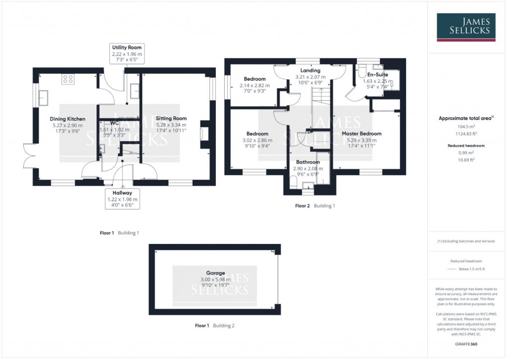 Floorplans For Allendale Road, Loughborough