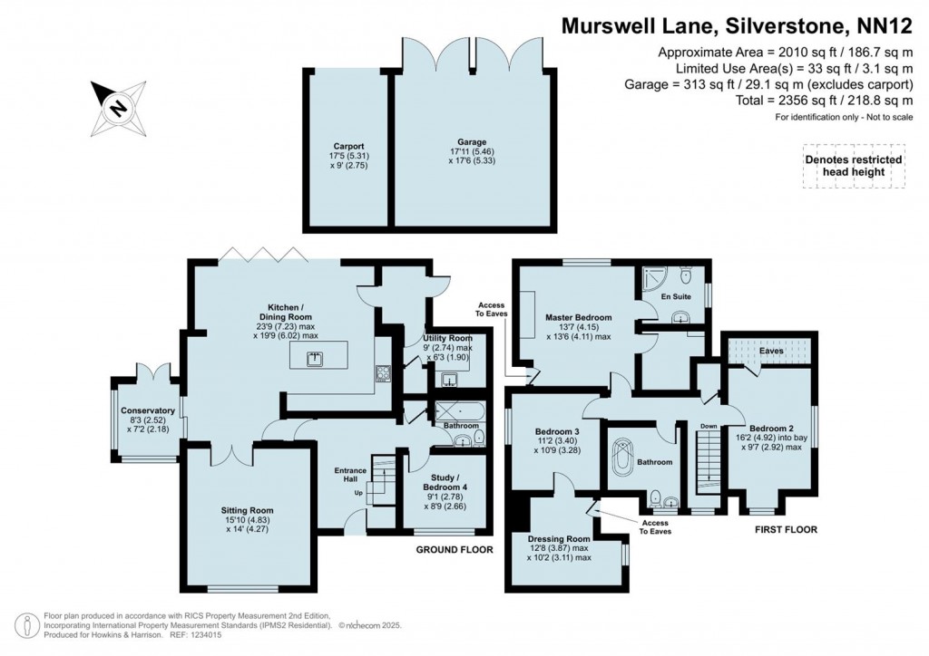 Floorplans For Murswell Lane, Silverstone, NN12