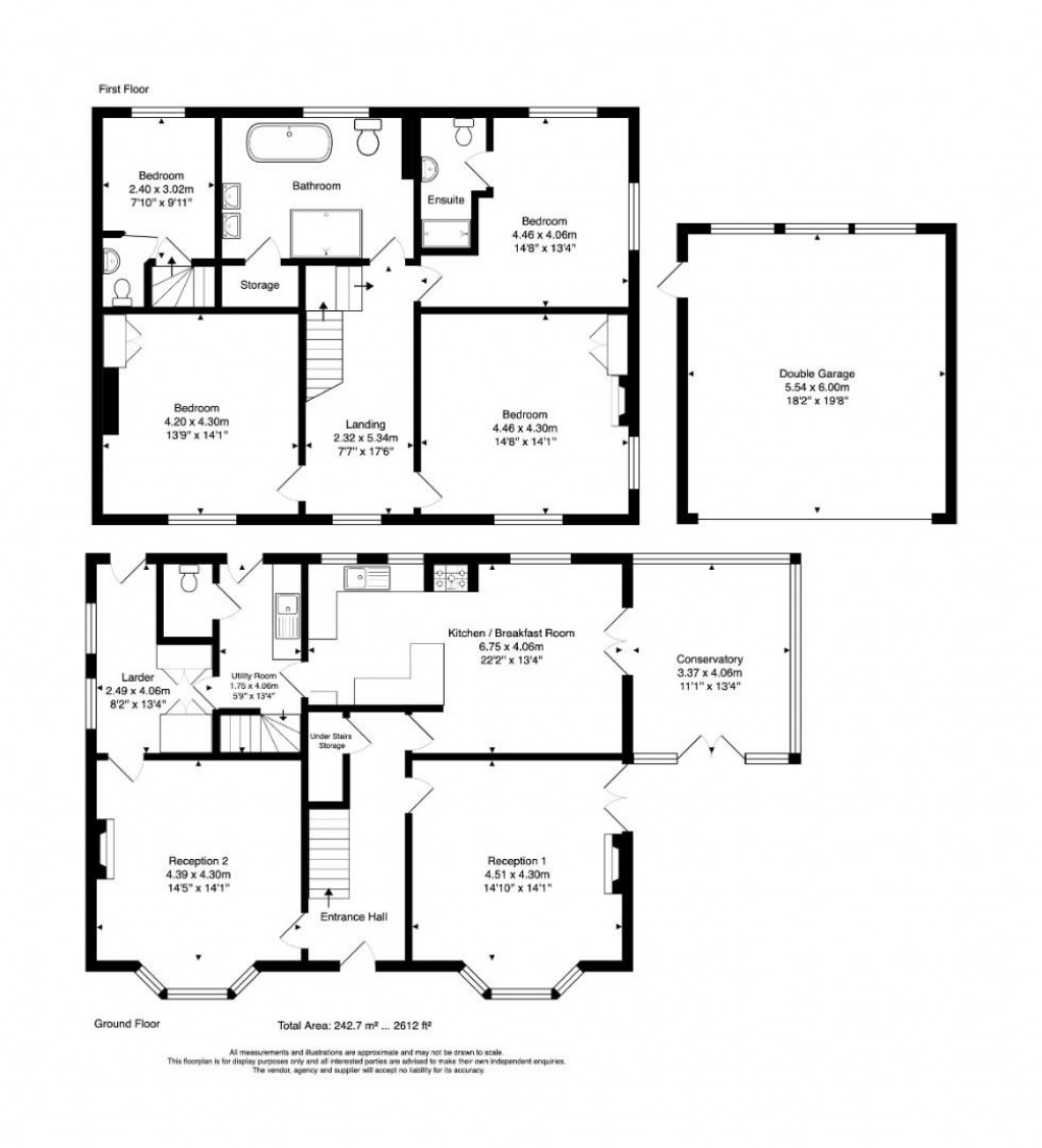 Floorplans For Colby Road, Thurmaston, Leicestershire
