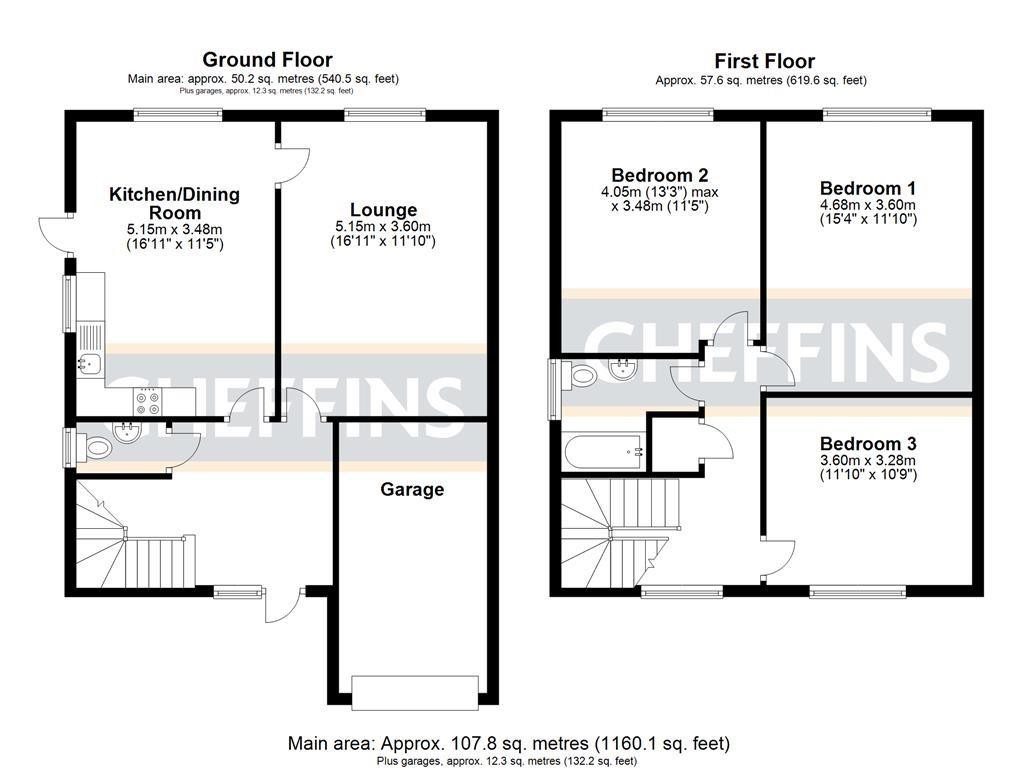Floorplans For Ashley Gardens, Littleport, Ely