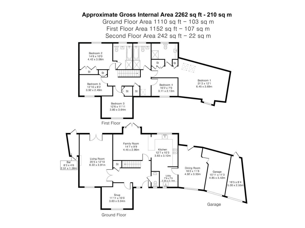 Floorplans For Cordwainer Close, Kedington, Haverhill