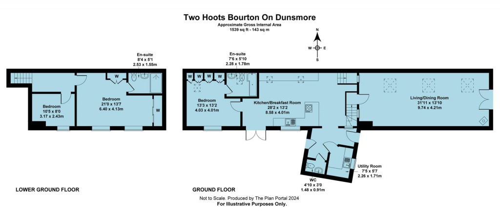 Floorplans For Birdingbury Road, Bourton On Dunsmore, Rugby, CV22