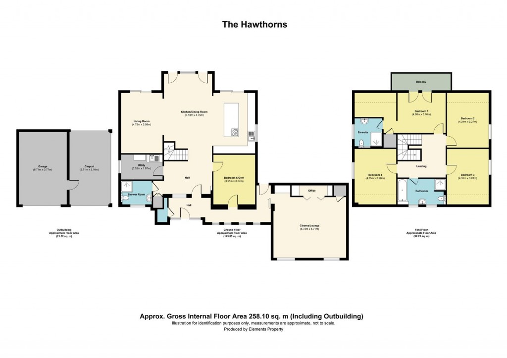 Floorplans For Grange Lane, Ingham, Lincoln
