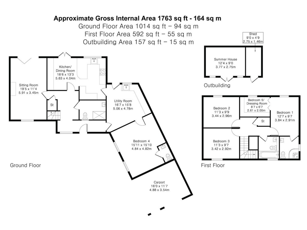 Floorplans For Roman Way, Haverhill