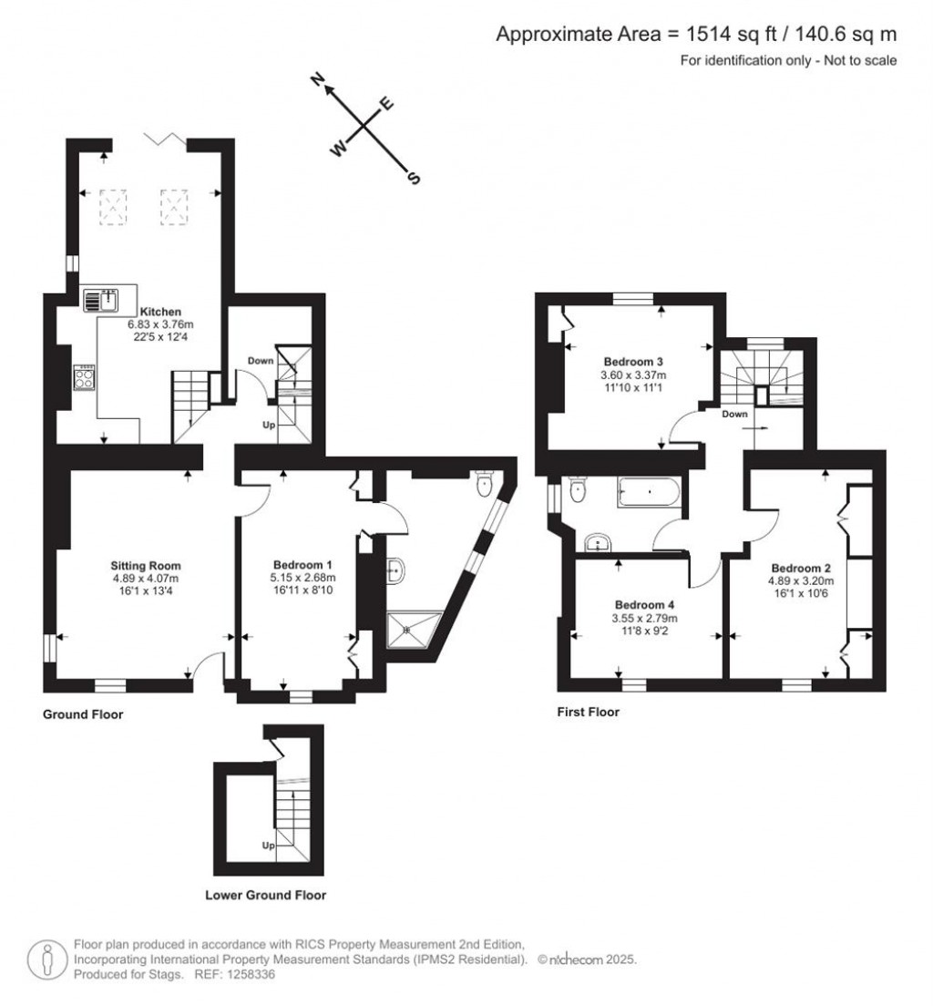 Floorplans For The Barnhay, Stoke Gabriel