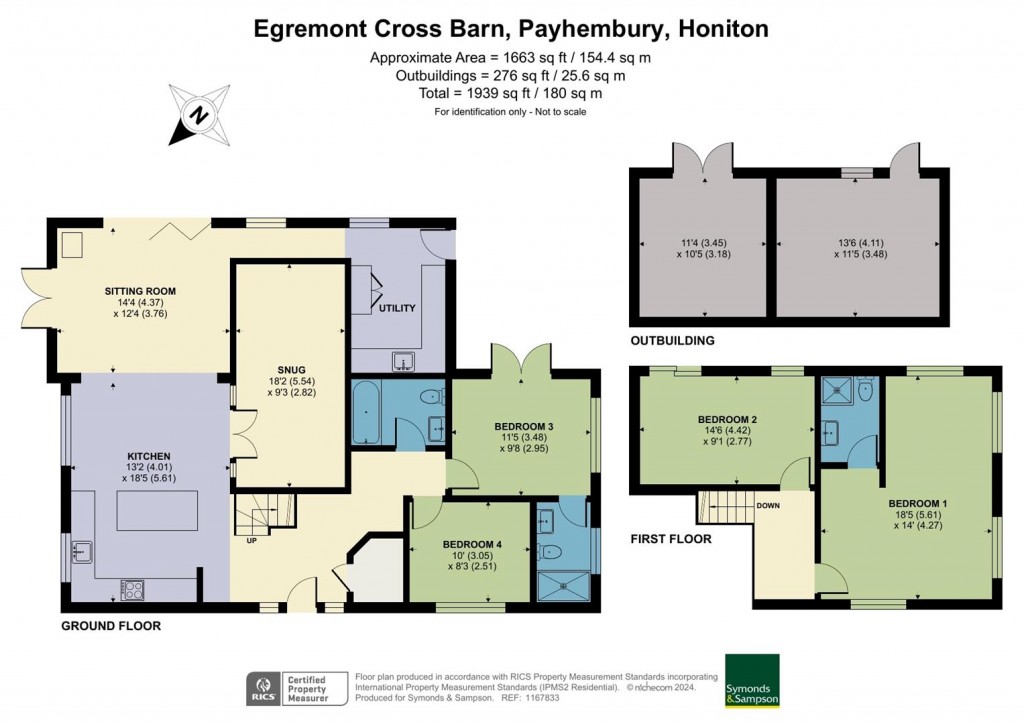 Floorplans For Payhembury, Honiton