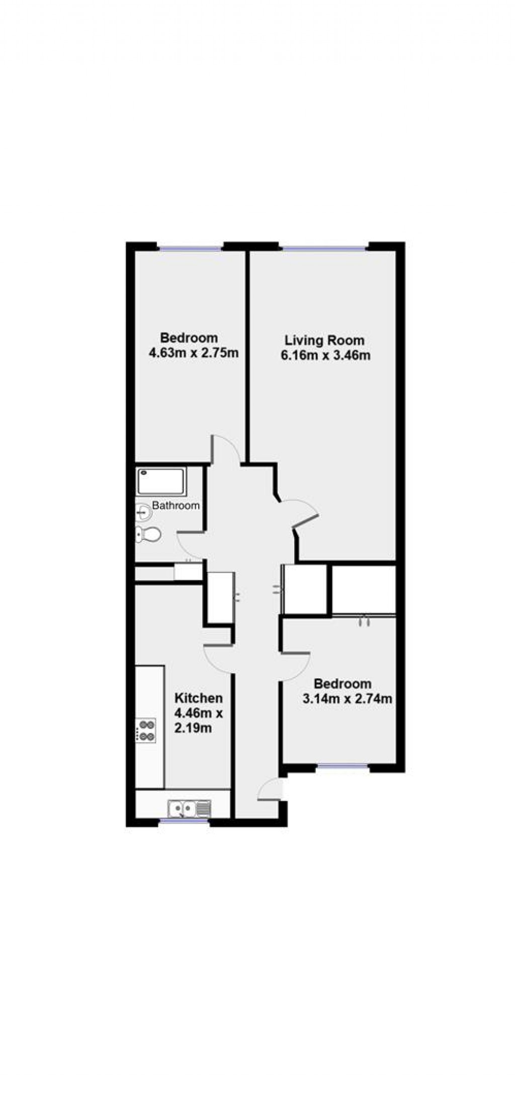 Floorplans For Station Road, West Bay, Bridport