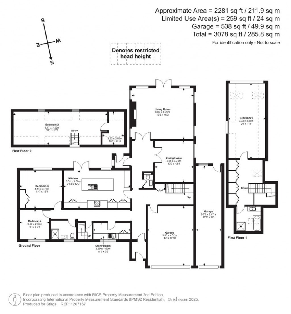 Floorplans For Corscombe, Dorchester
