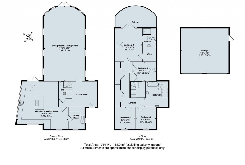 Floorplans For Nuneaton Road, Mancetter, CV9
