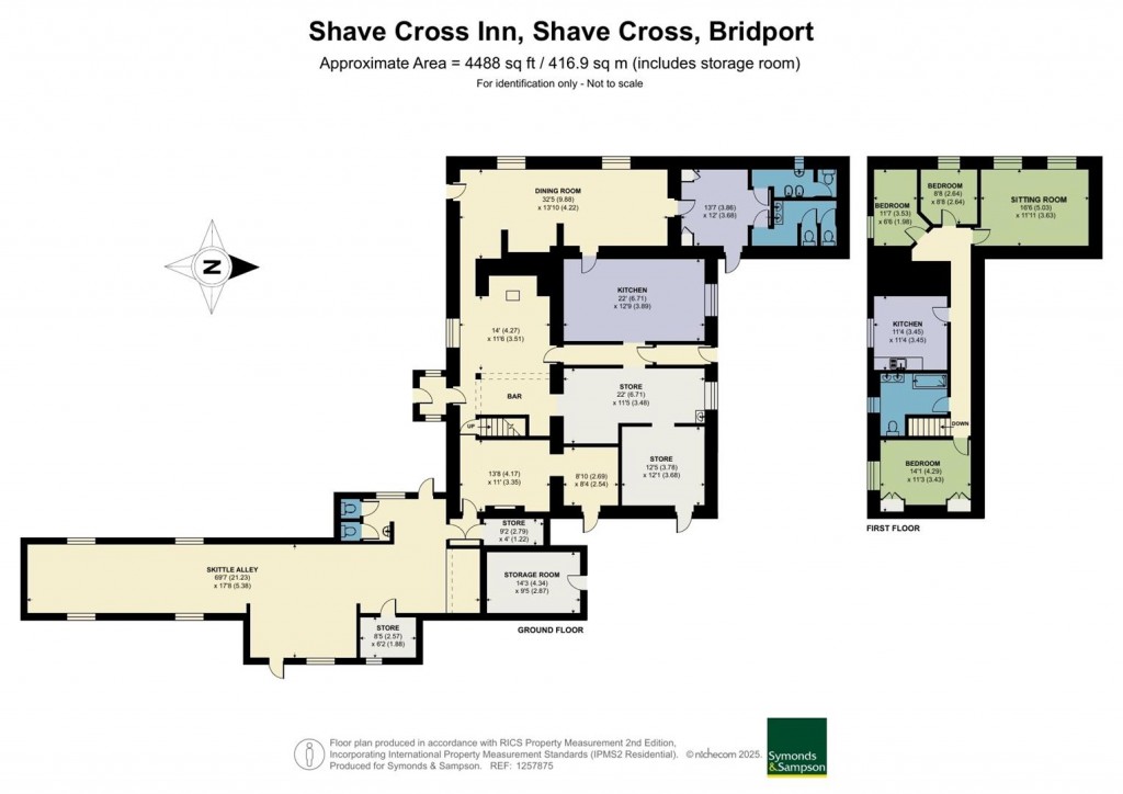 Floorplans For Shave Cross, Bridport