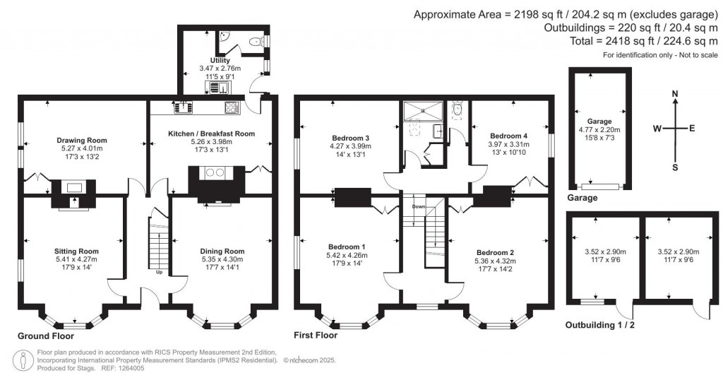 Floorplans For Woodbury Salterton, Exeter